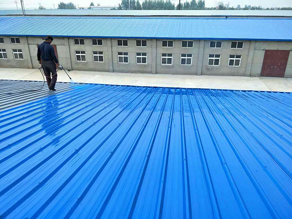 桑日 彩钢瓦喷漆翻新工业厂房、仓库