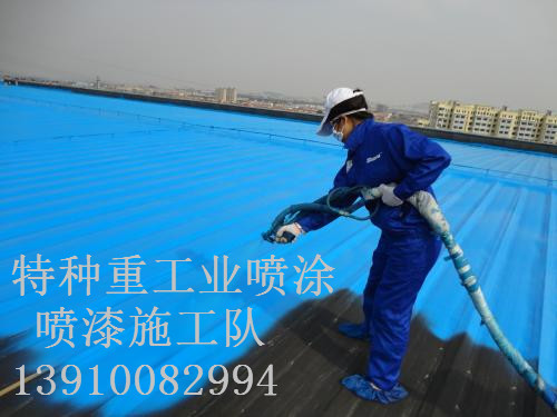 桑日包括彩钢瓦喷漆翻新（